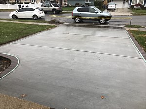 concrete driveway cement driveway widen concrete apron bethpage expansion joints double driveway concrete driveway brick border